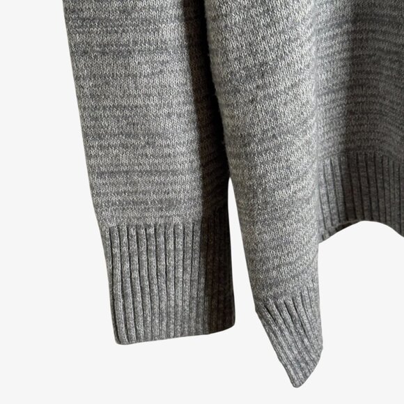 NWOT JCrew Turtleneck Sweater Woman’s Plus sz 3X Marled Gray Heather - Picture 8 of 14